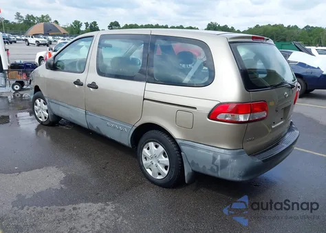 2003 Toyota Sienna Ce z USA, uszkodzony, nr VIN 4T3ZF19C23U533976